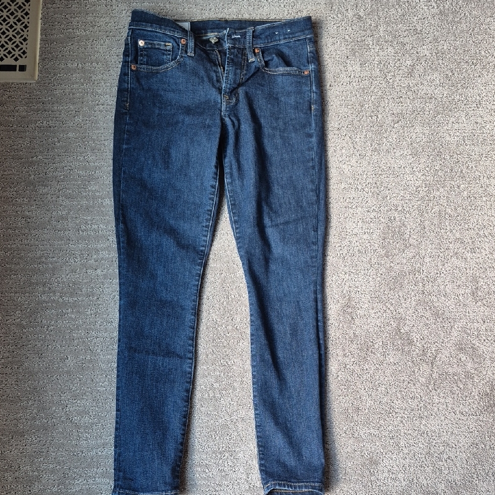 GAP Women's Dark Blue Skinny Jeans